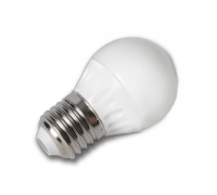 4W LED lemputė V-TAC 220V Е27 P45 SMD (3000K) šiltai balta