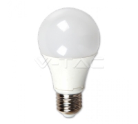 5W LED lemputė V-TAC E27 A60 Termoplastinė (3000K) šiltai balta