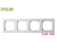 Epsilon 4-vietis rėmelis SlimLine