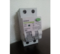 Relė+Automatas Ex9CBL-N 1P+N C20 30mA sr.nuot. 20 A (30mA)