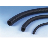Vamzdis gofr. PVC 25 750N su viela juodas (50m)