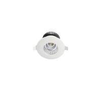 6W LED įmontuojamas šviestuvas HOROZ, baltu korpusu, apvalus, IP65, (4200K) natūraliai balta