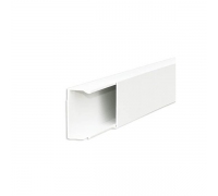Kanalas plastikinis 60x40x2000, baltas